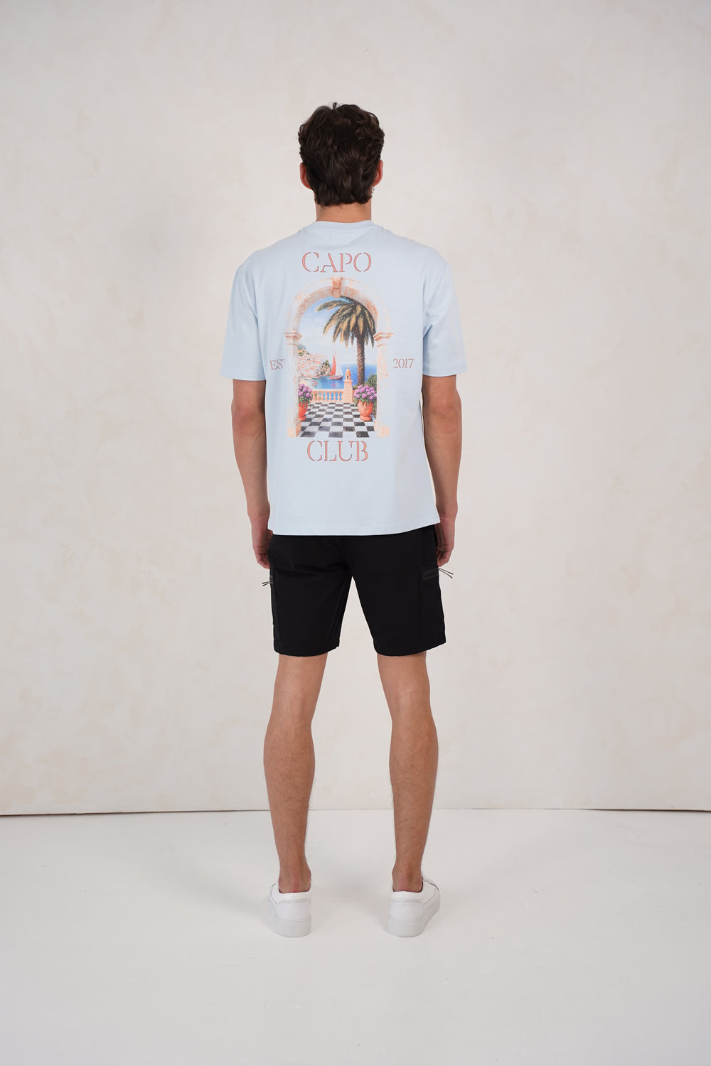 Capo The Veranda T-Shirt - Light Blue