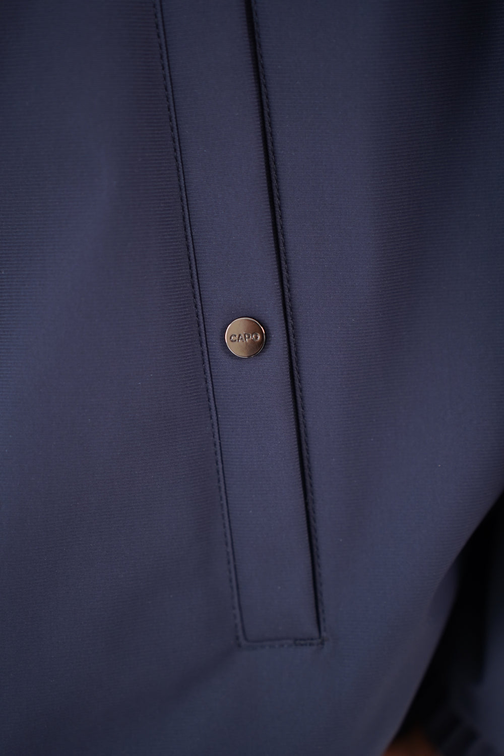 Capo Padded Collar Jacket - Navy