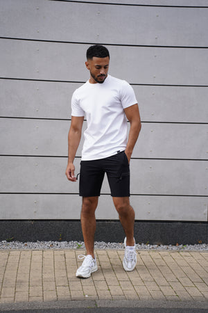 Capo Utility Tech Cargo Short - Black