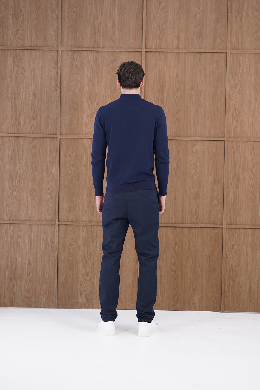 Capo Chino Trouser - Navy