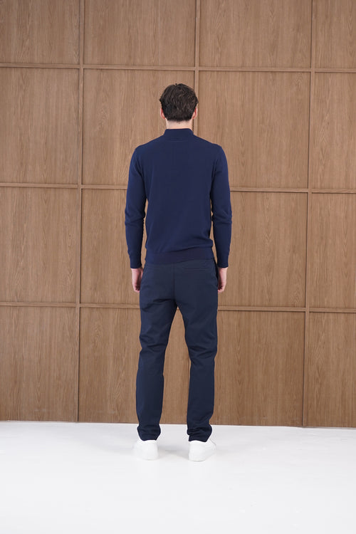 Capo Chino Trouser - Navy