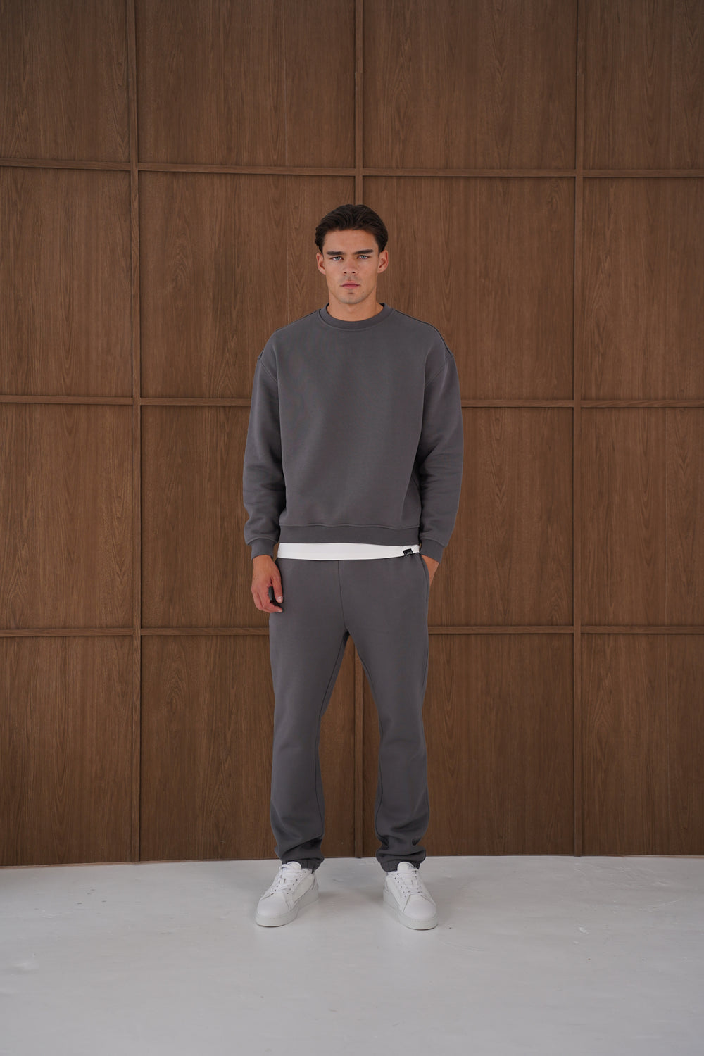 Capo Heavyweight Cuffed Pant - Charcoal