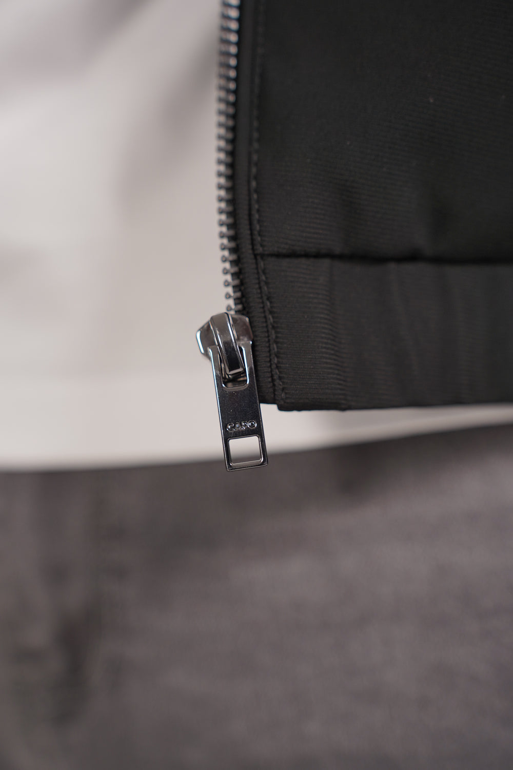 Capo Padded Collar Jacket - Black
