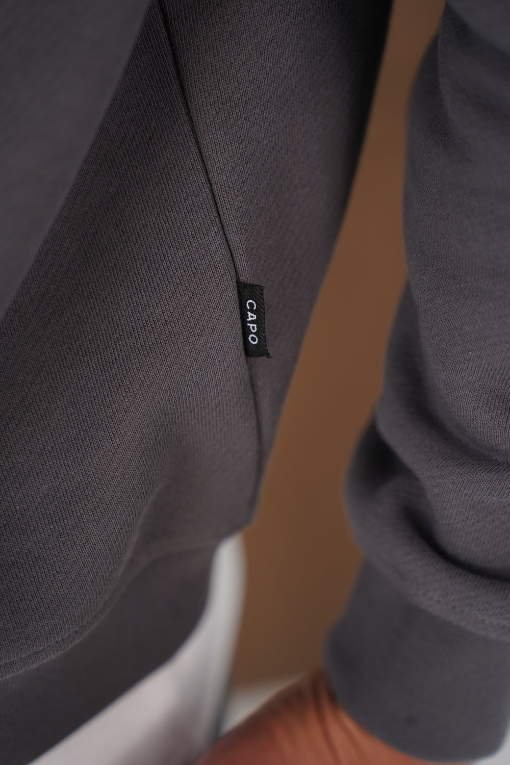 Capo Heavyweight Crew Neck Sweater - Charcoal