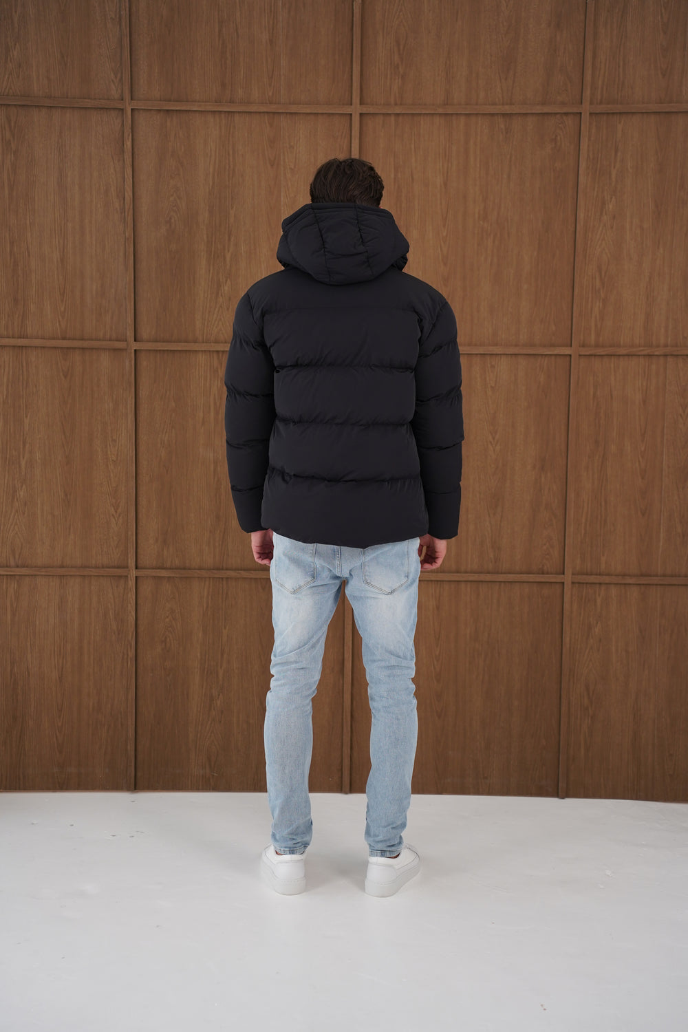 Capo Puffer Coat - Black