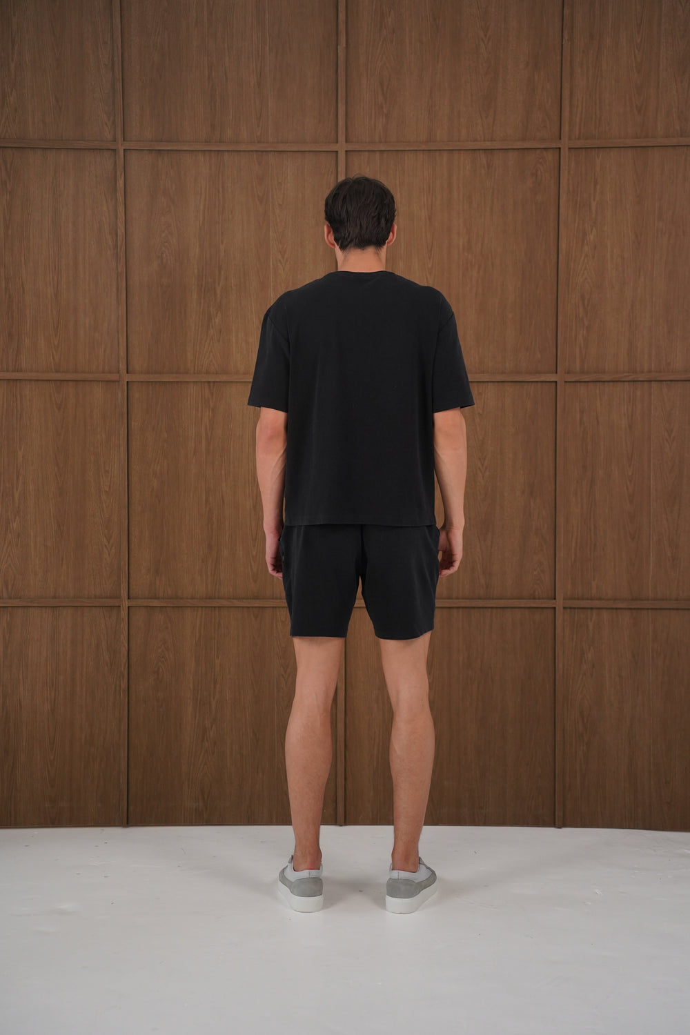 Capo Veluro Washed Shorts - Black