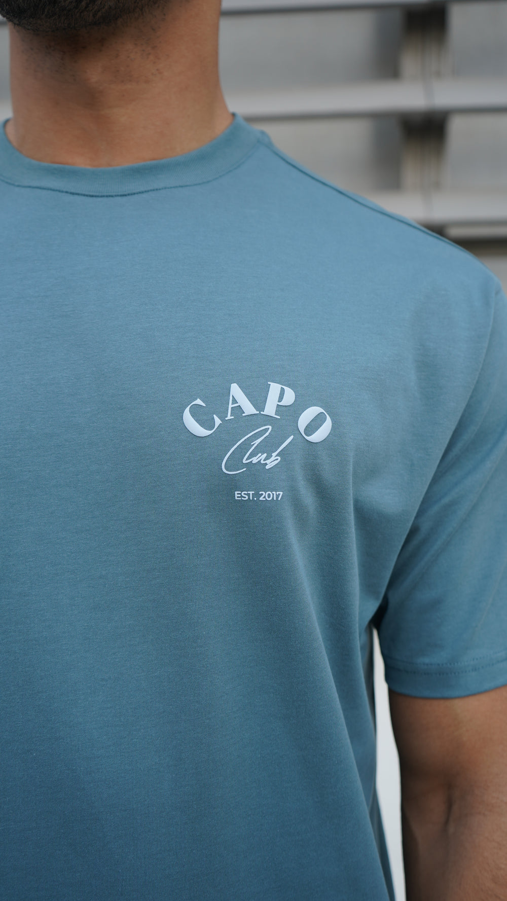 Capo Beach Club T-Shirt - Dusky Blue