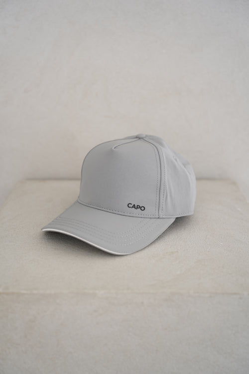 Capo Ripstop Baseball Hat - Grey
