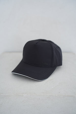 Capo Ripstop Baseball Hat - Black