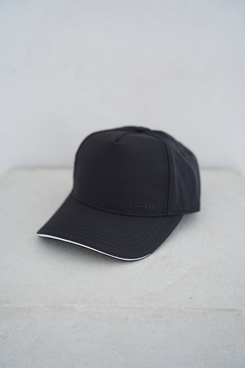 Capo Ripstop Baseball Hat - Black