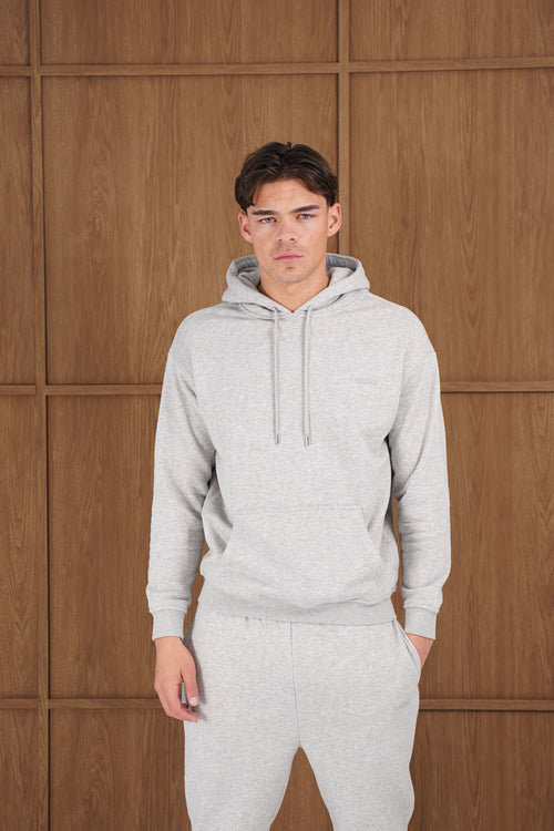 Capo Tracksuit Overhead Hoodie - Grey Marl
