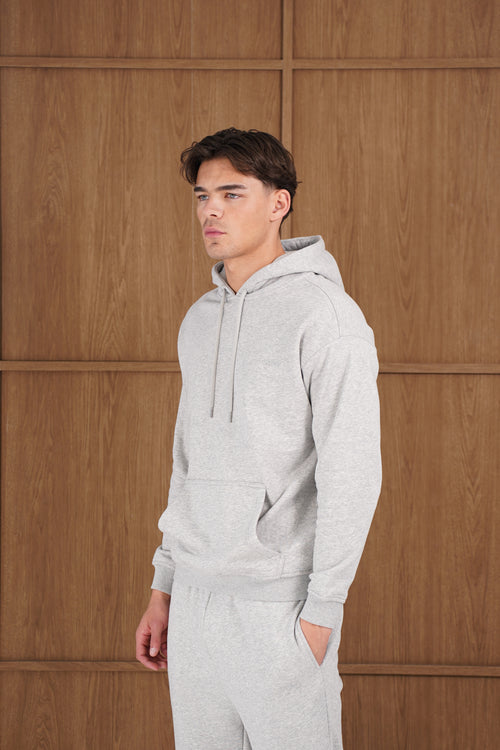 Capo Tracksuit Overhead Hoodie - Grey Marl