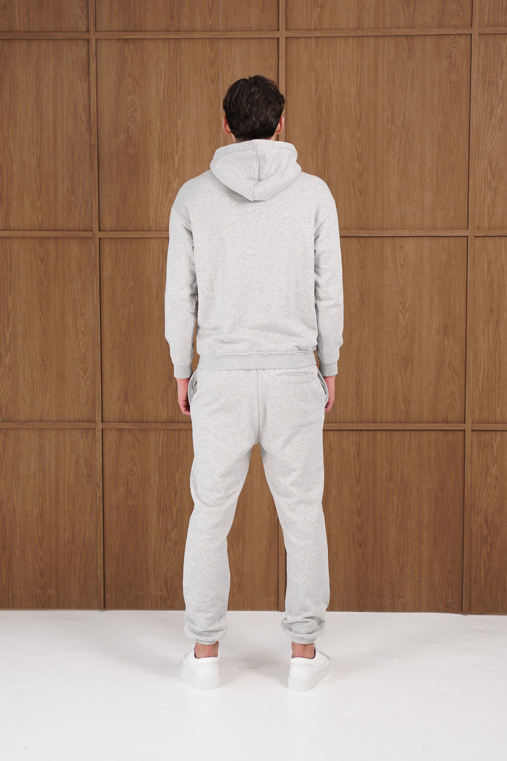 Capo Tracksuit Overhead Hoodie - Grey Marl