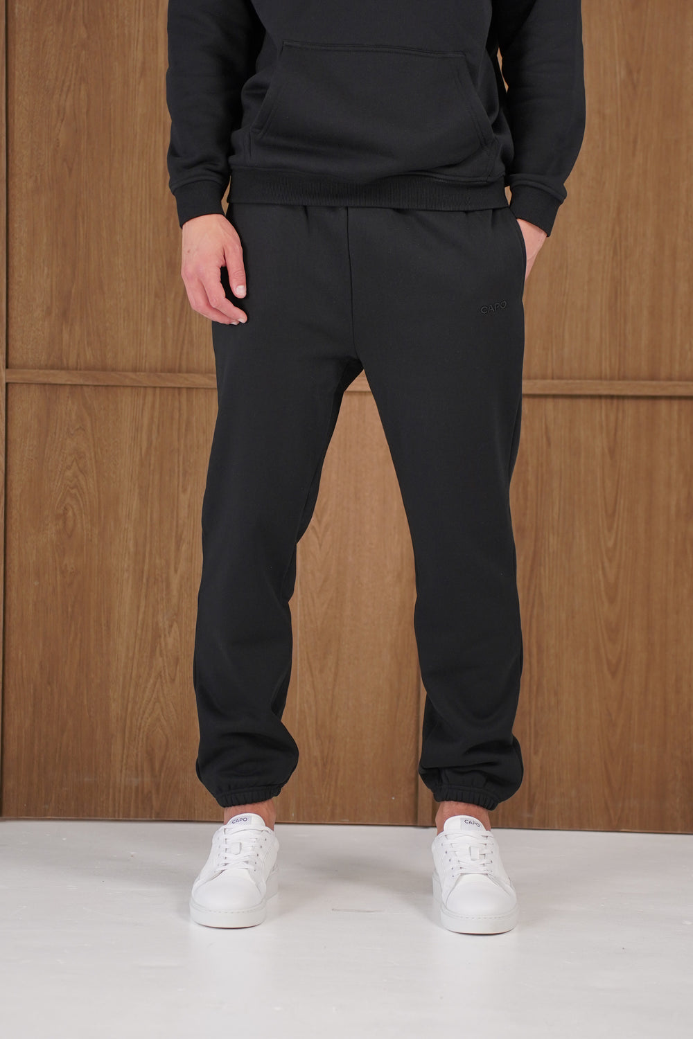 Capo Tracksuit Jogger - Black