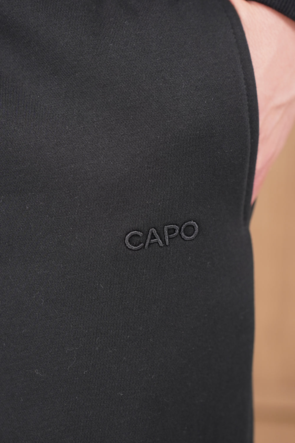 Capo Tracksuit Jogger - Black