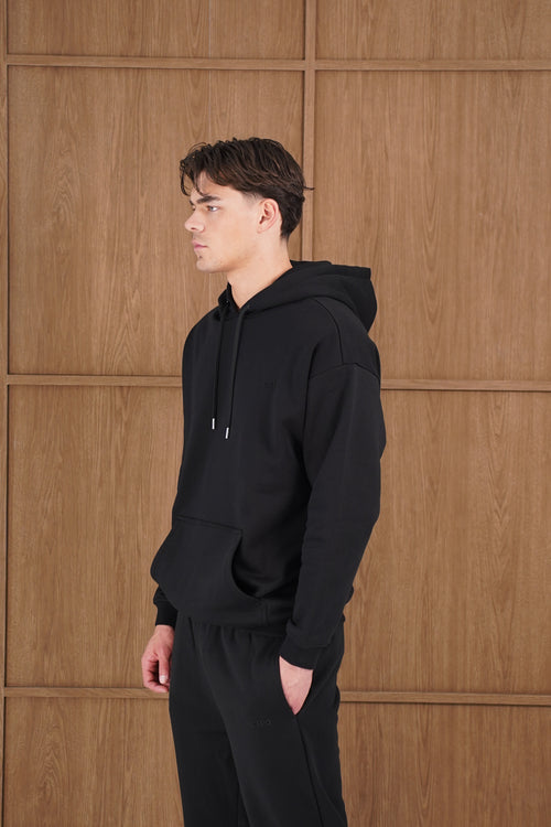 Capo Tracksuit Overhead Hoodie - Black