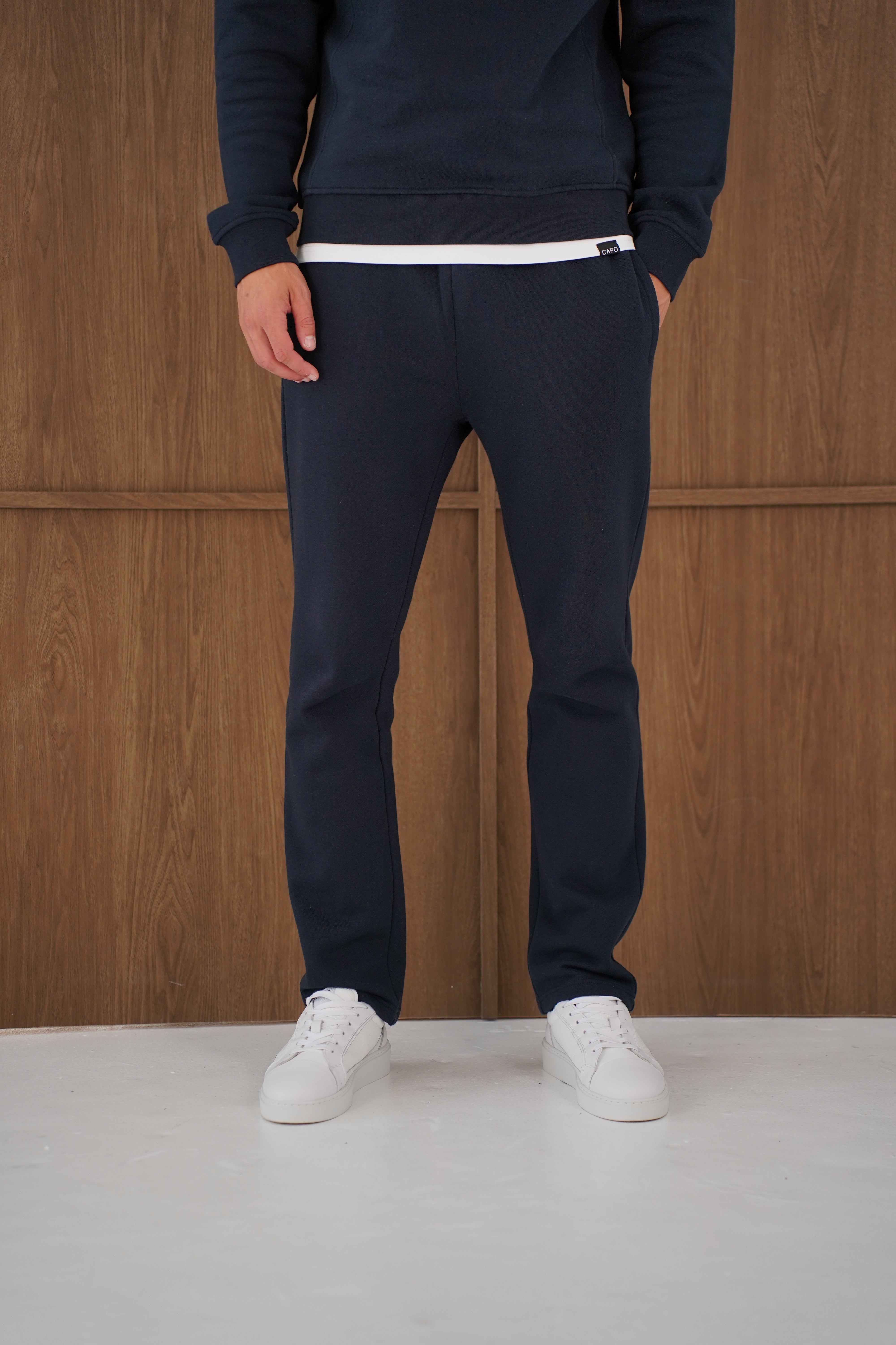 Capo Heavyweight Jogger - Navy