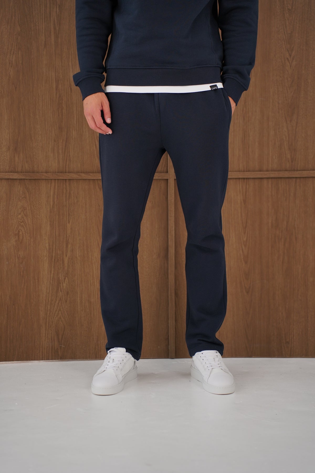 Capo Heavyweight Jogger - Navy