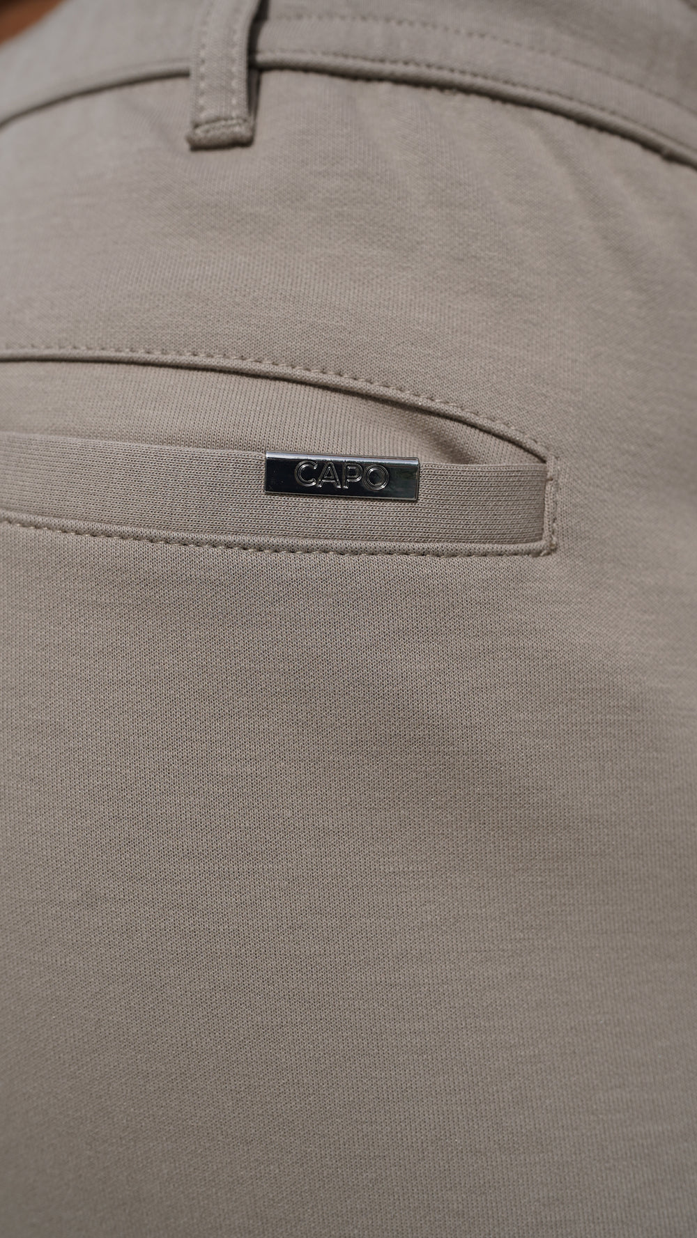Capo Interlock Shorts - Oatmeal