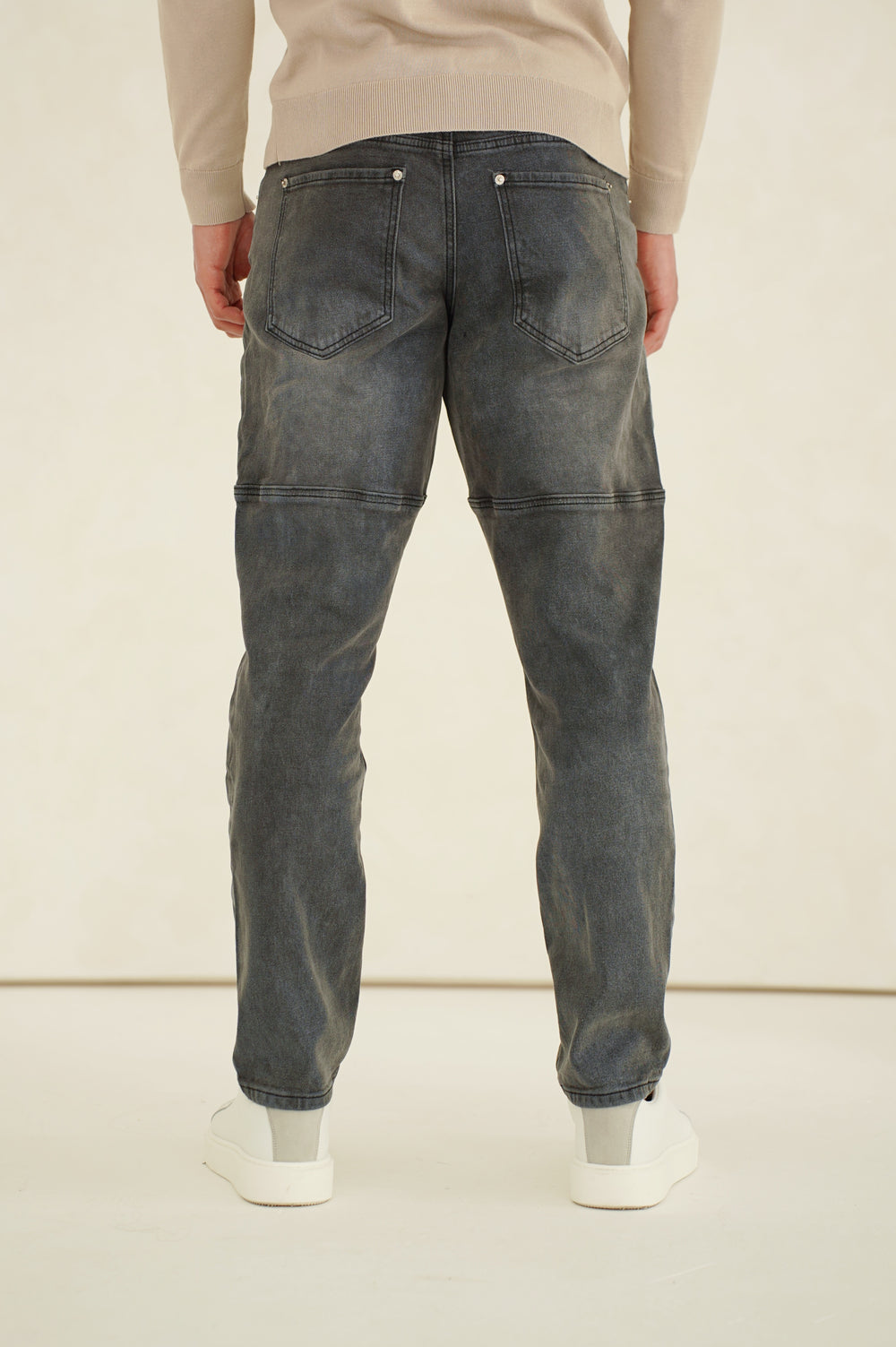 Capo Carpenter Denim Jeans - Washed Black