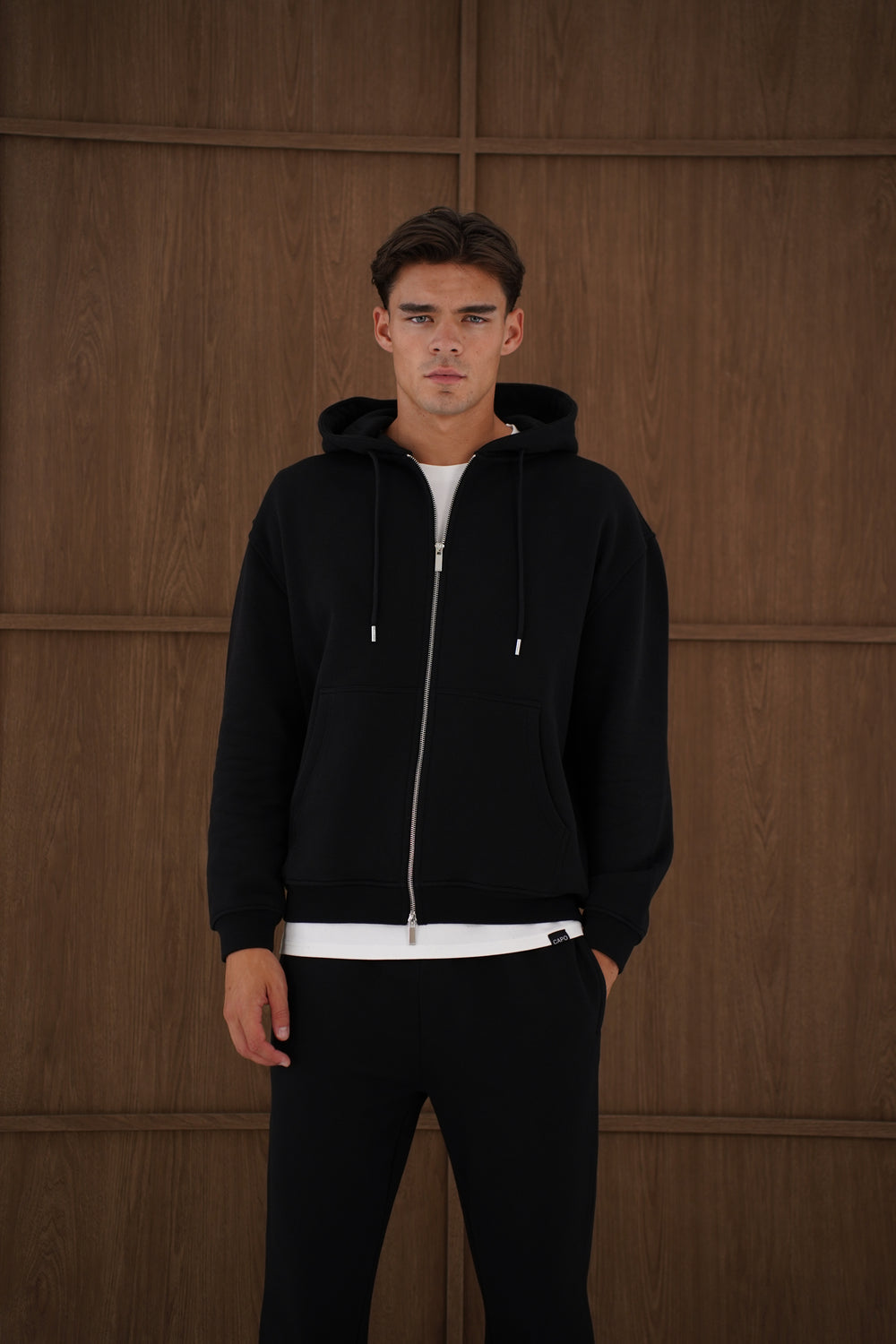 Capo Heavyweight Full Zip Hoodie - Black