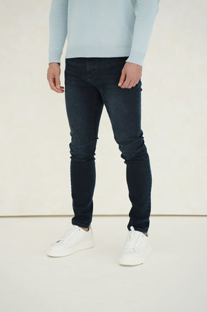 Capo Slim Fit Denim Jeans - Dark Blue