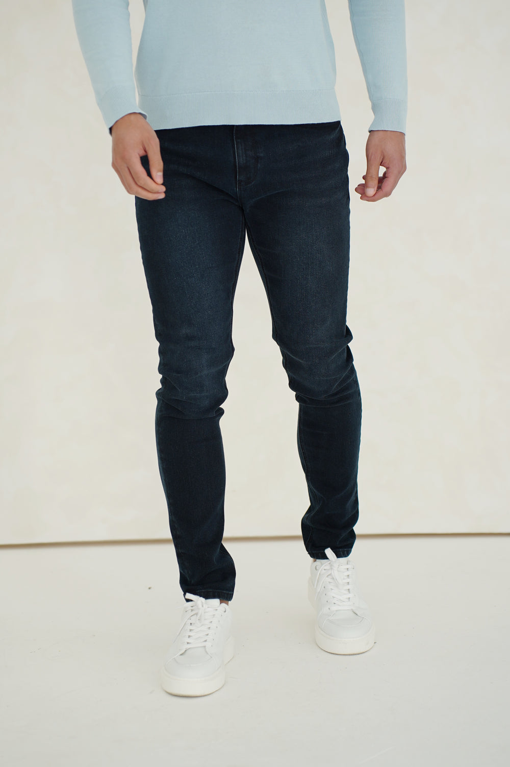 Capo Slim Fit Denim Jeans - Dark Blue