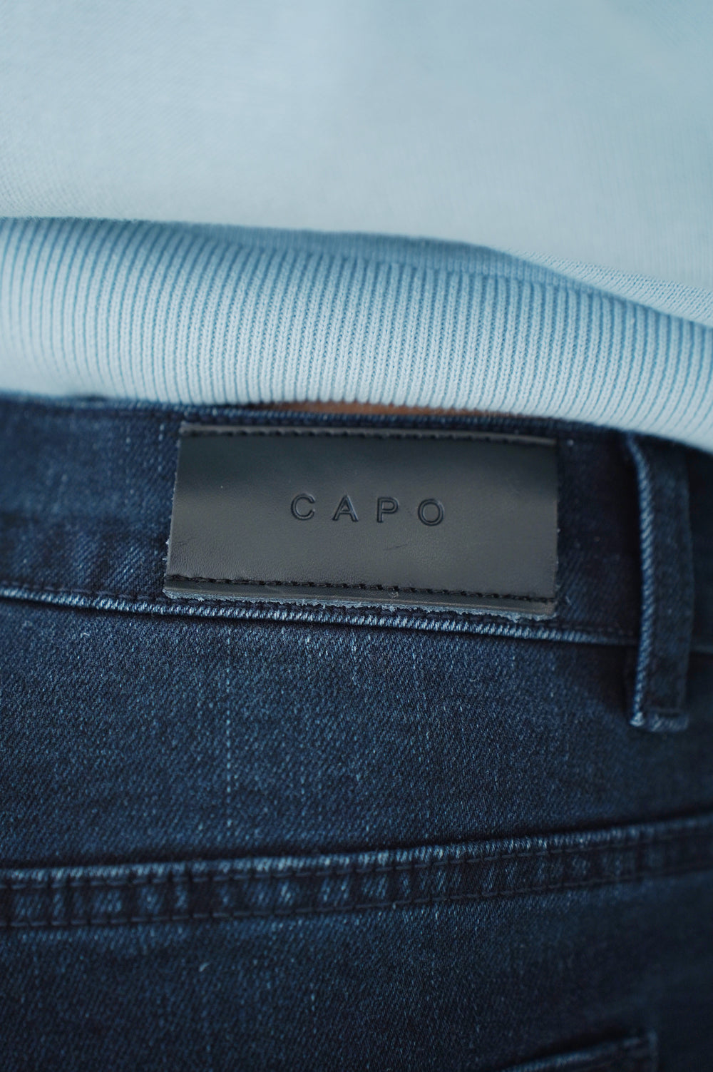 Capo Slim Fit Denim Jeans - Dark Blue