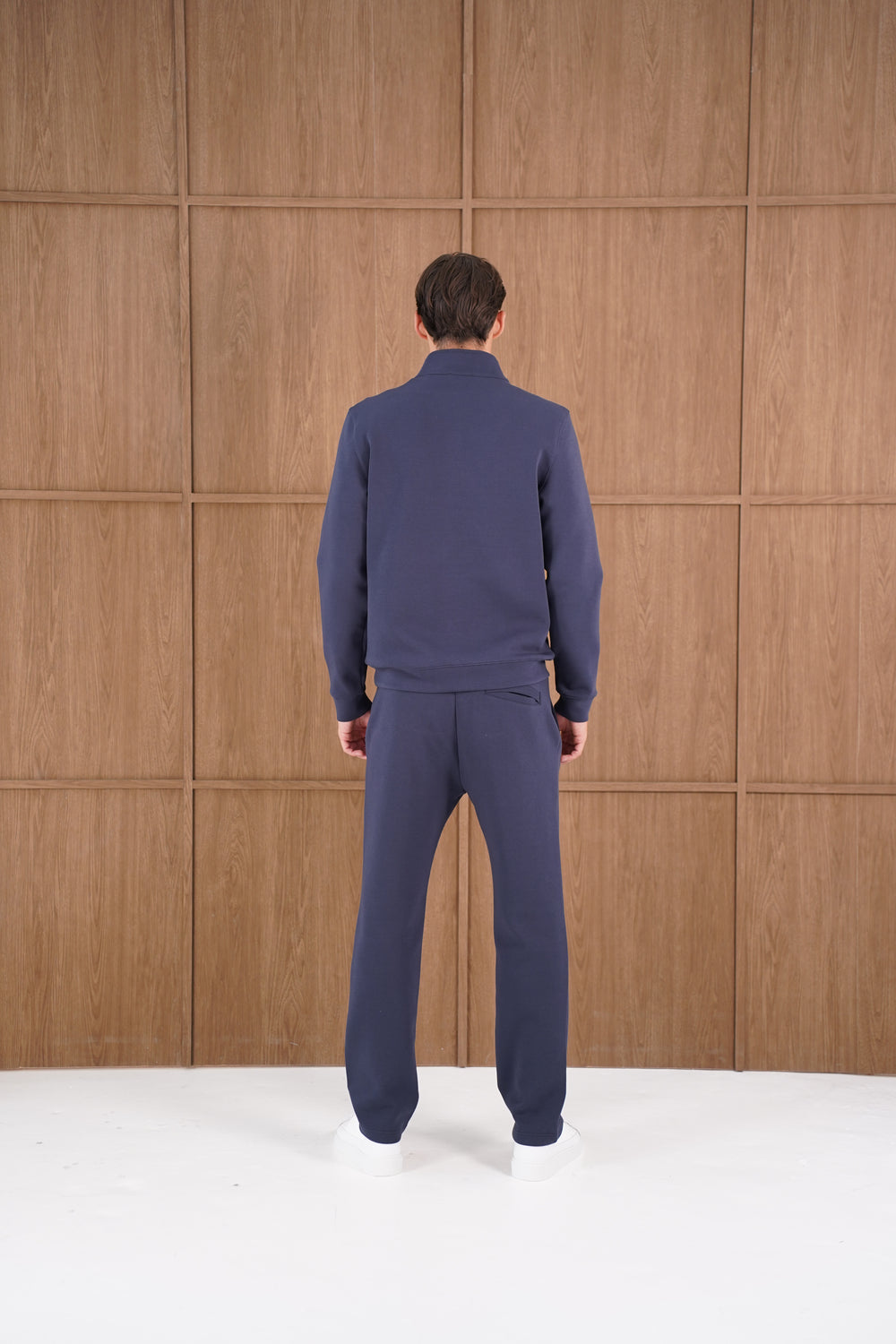 Capo Toby 1/4 Zip Sweatshirt  - Navy