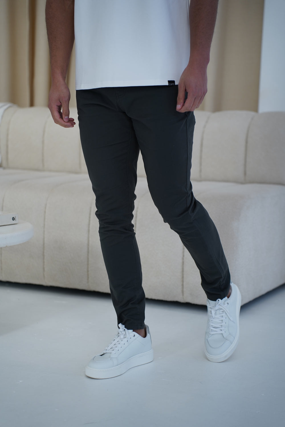 Capo CHINO Pant - Dark Grey