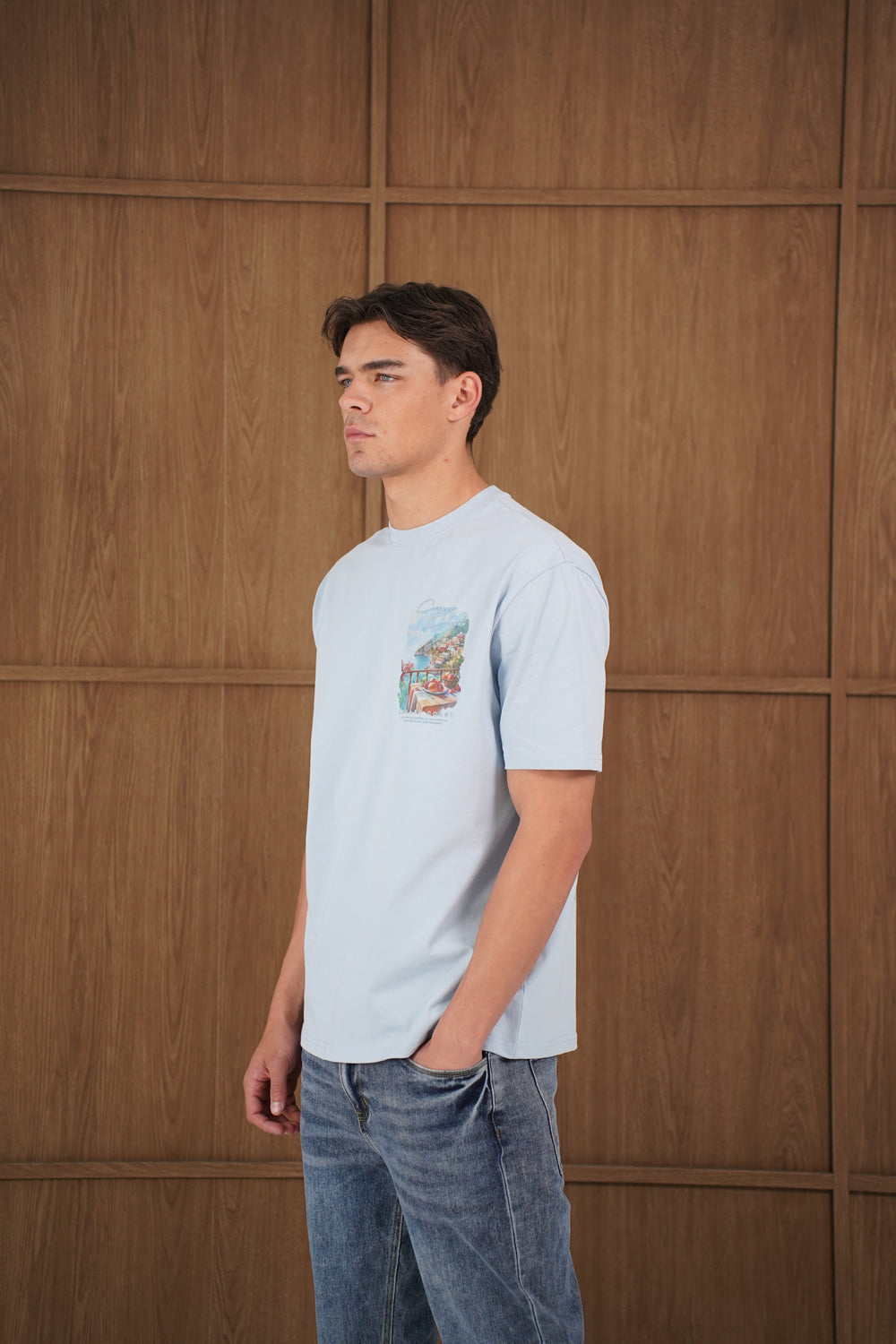 Capo Amalfi T-Shirt - Blue