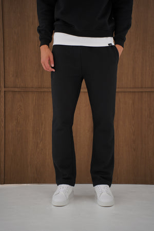Capo Heavyweight Cuffed Pant - Black