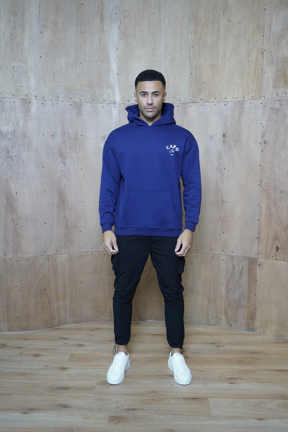 Capo Club Relaxed Hoodie - Navy
