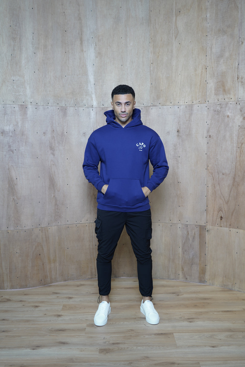 Capo Club Relaxed Hoodie - Navy