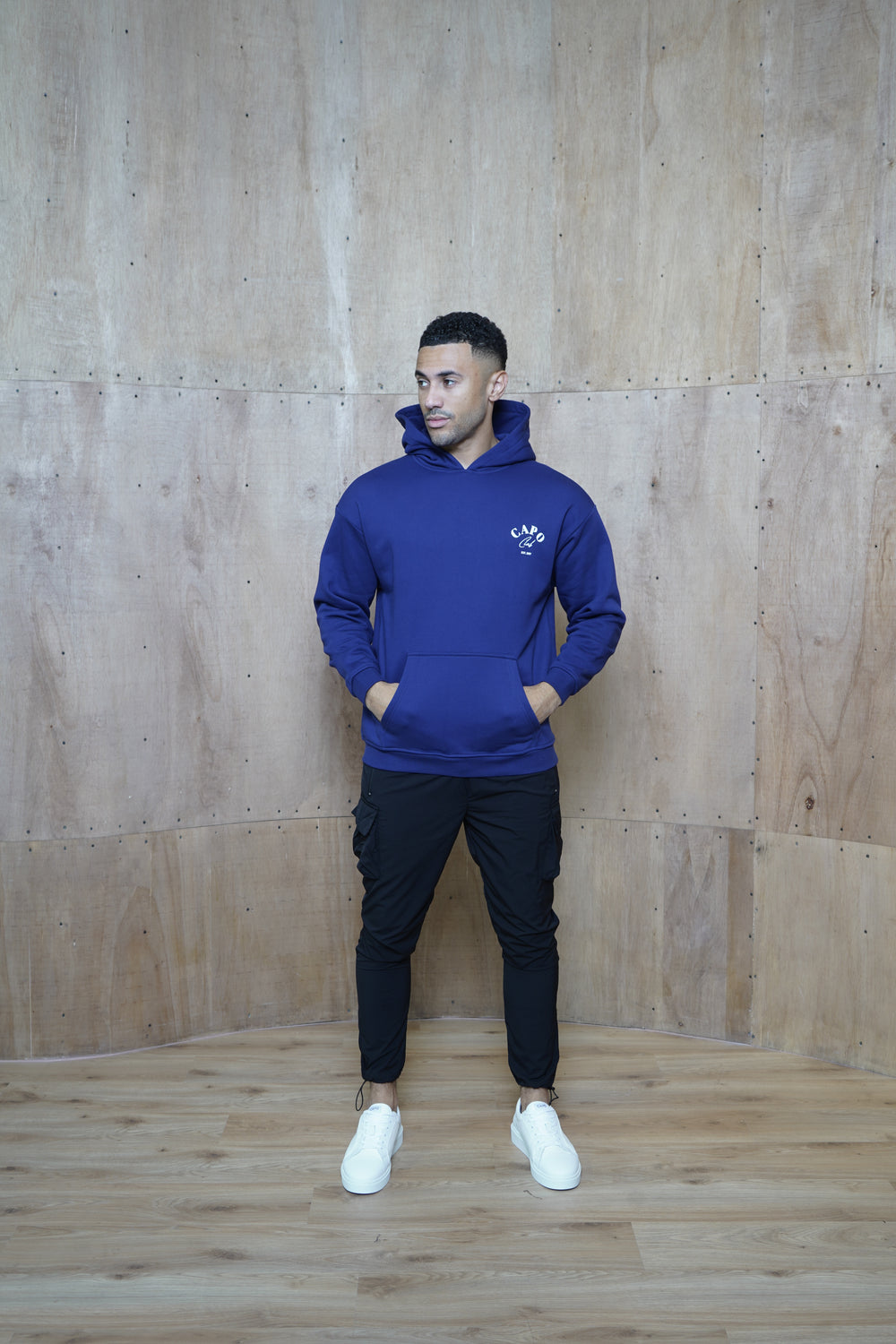 Capo Club Relaxed Hoodie - Navy