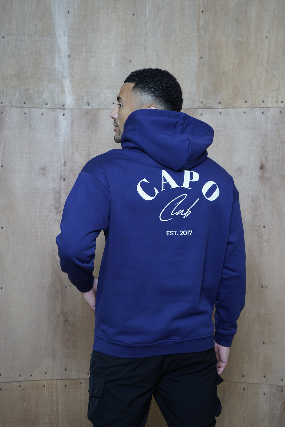 Capo Club Relaxed Hoodie - Navy