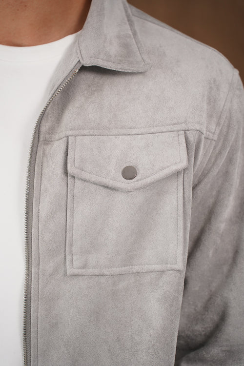 Capo SUEDE Jacket - Grey