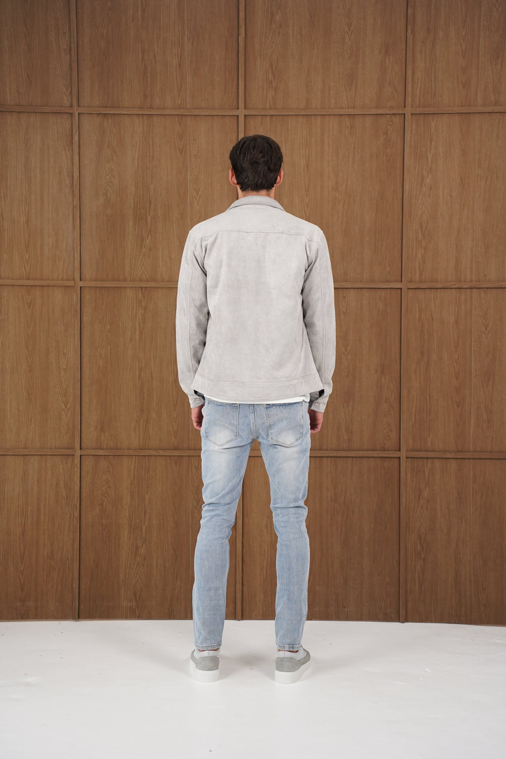 Capo SUEDE Jacket - Grey