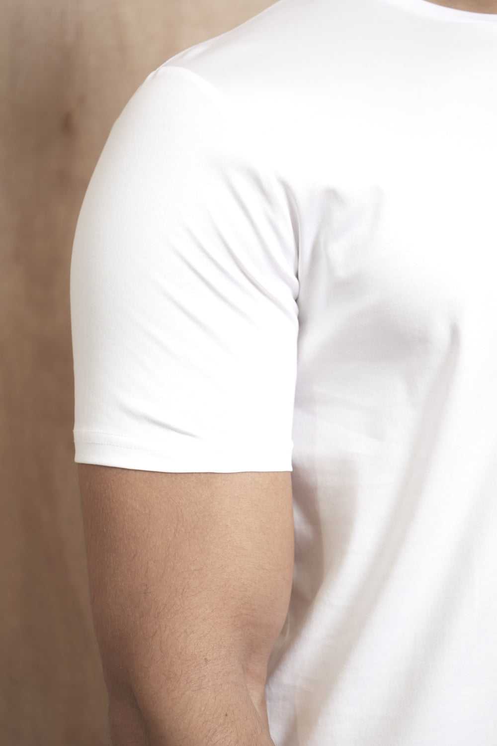 Capo Crew Neck Every Day Cotton T-Shirt - White