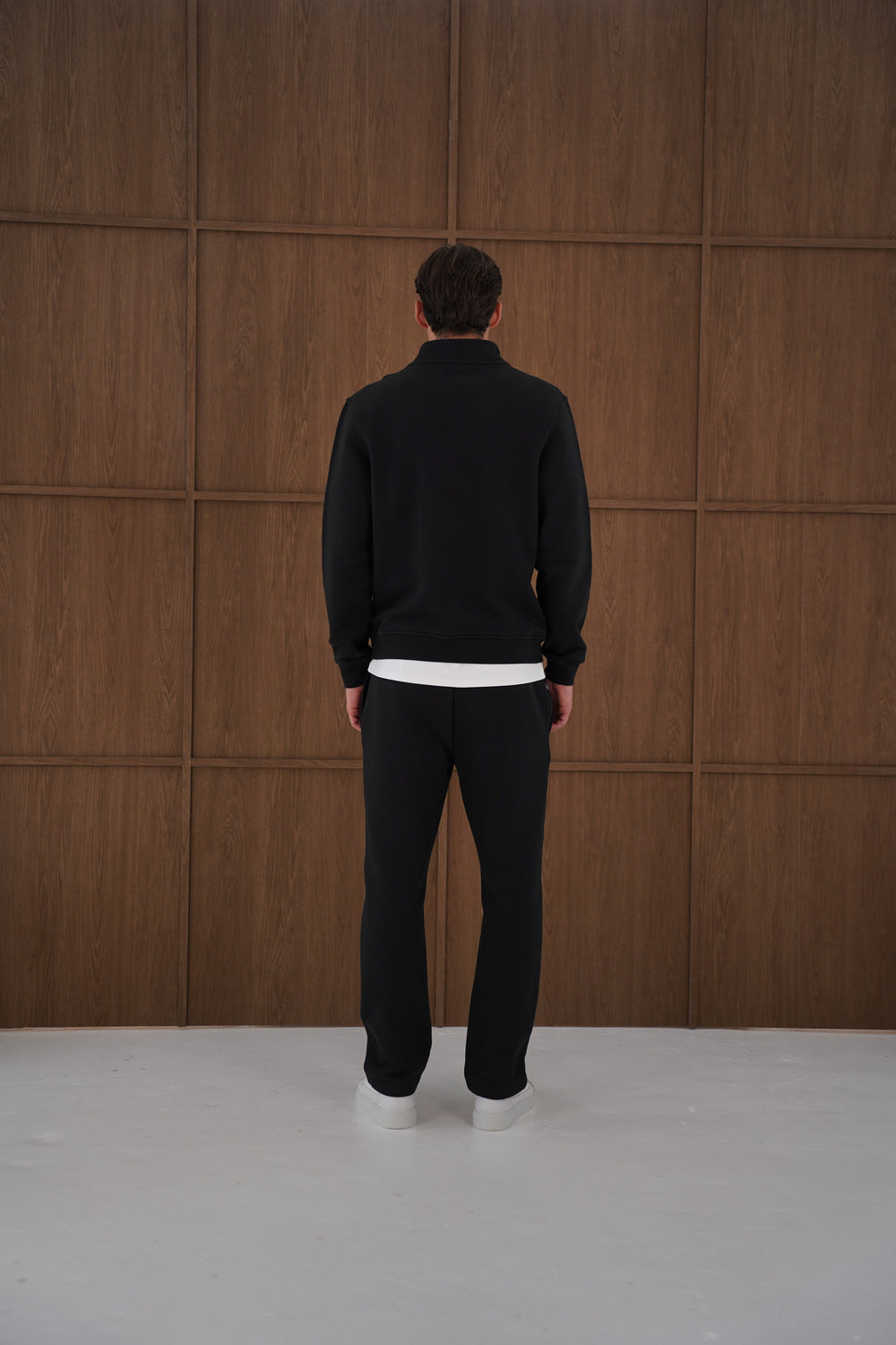 Capo Heavyweight 1/4 Zip Sweatshirt - Black