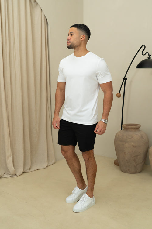 Capo Chino Side Adjuster Shorts - Black