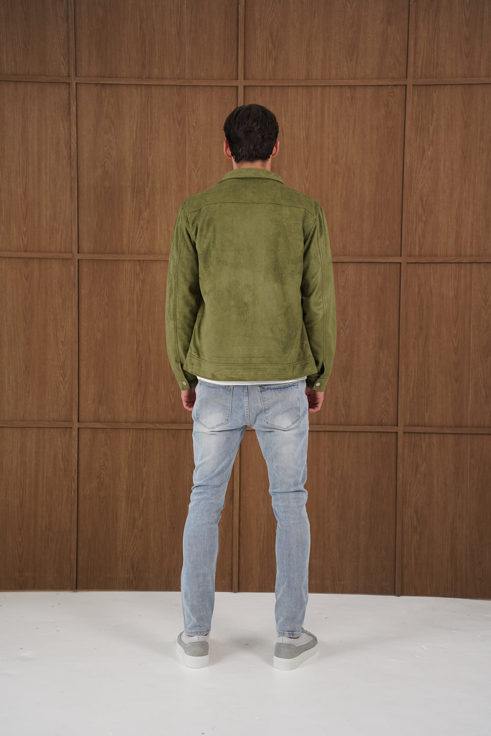 Capo SUEDE Jacket - Olive