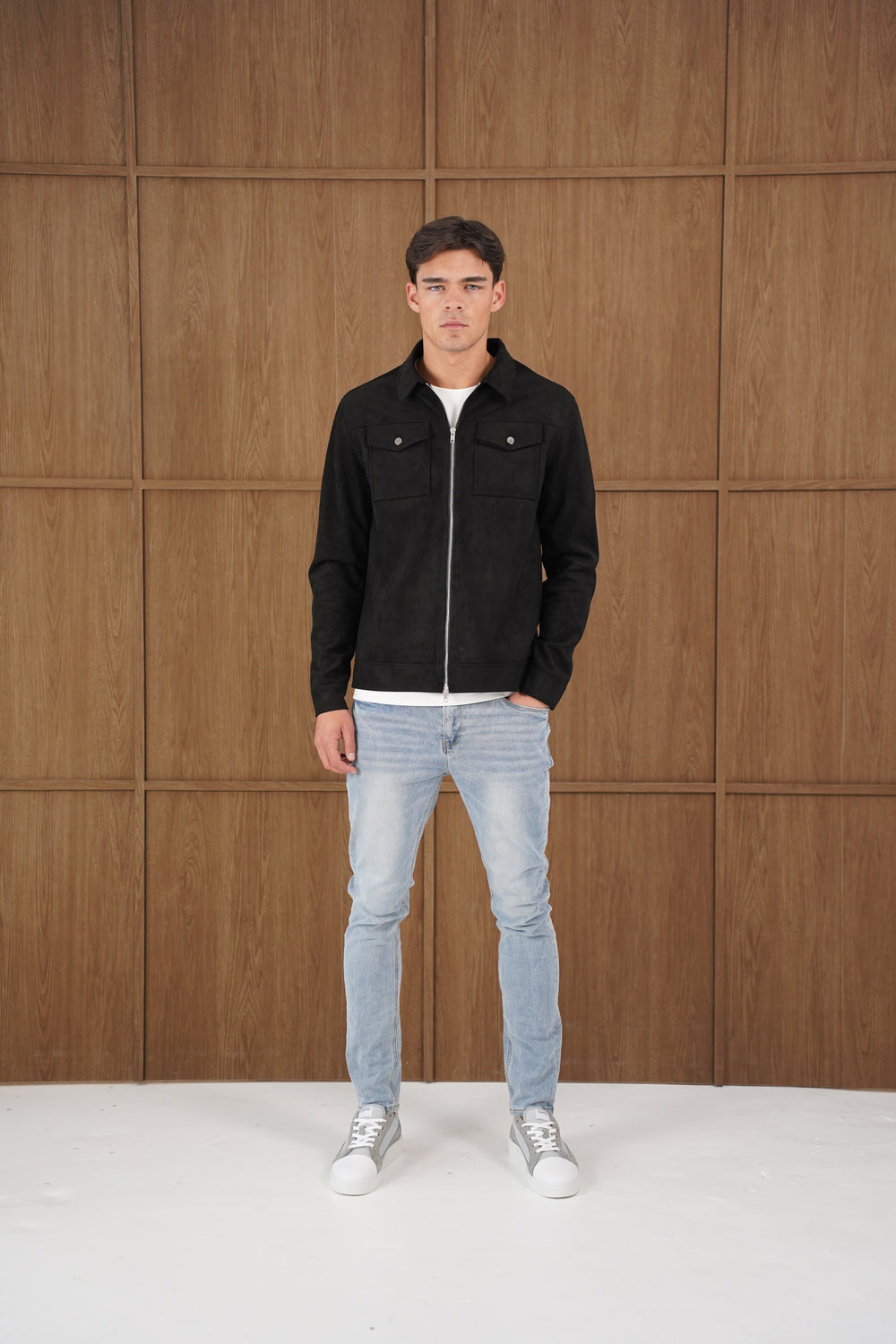 Capo SUEDE Jacket - Black