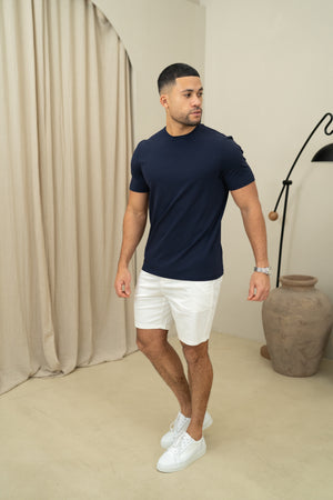 Capo Chino Side Adjuster Shorts - White