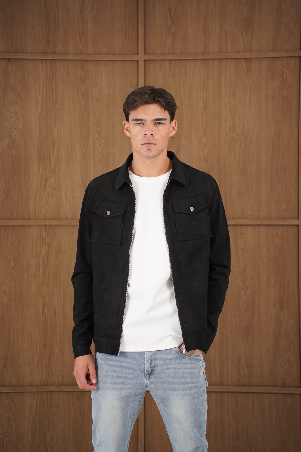 Capo SUEDE Jacket - Black