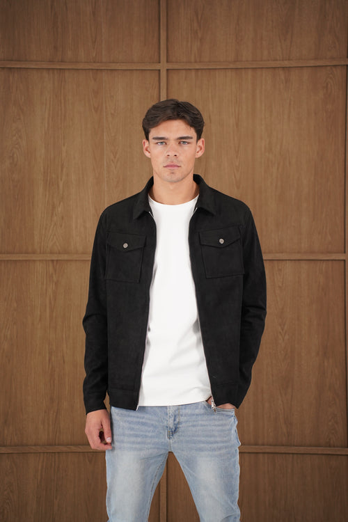 Capo SUEDE Jacket - Black
