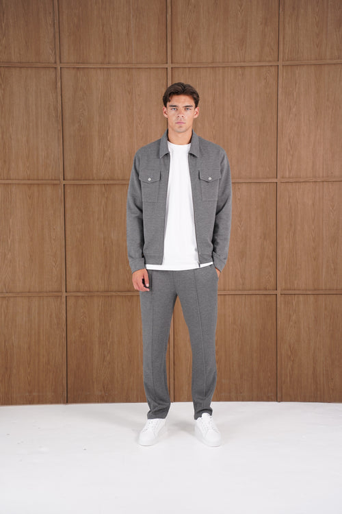 Capo Nick Interlock Pants - Charcoal