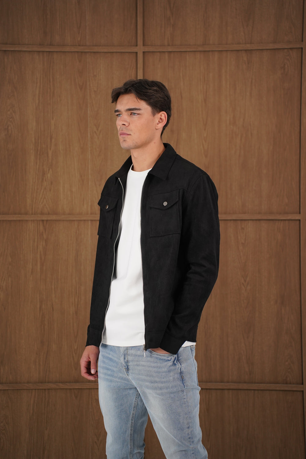 Capo SUEDE Jacket - Black