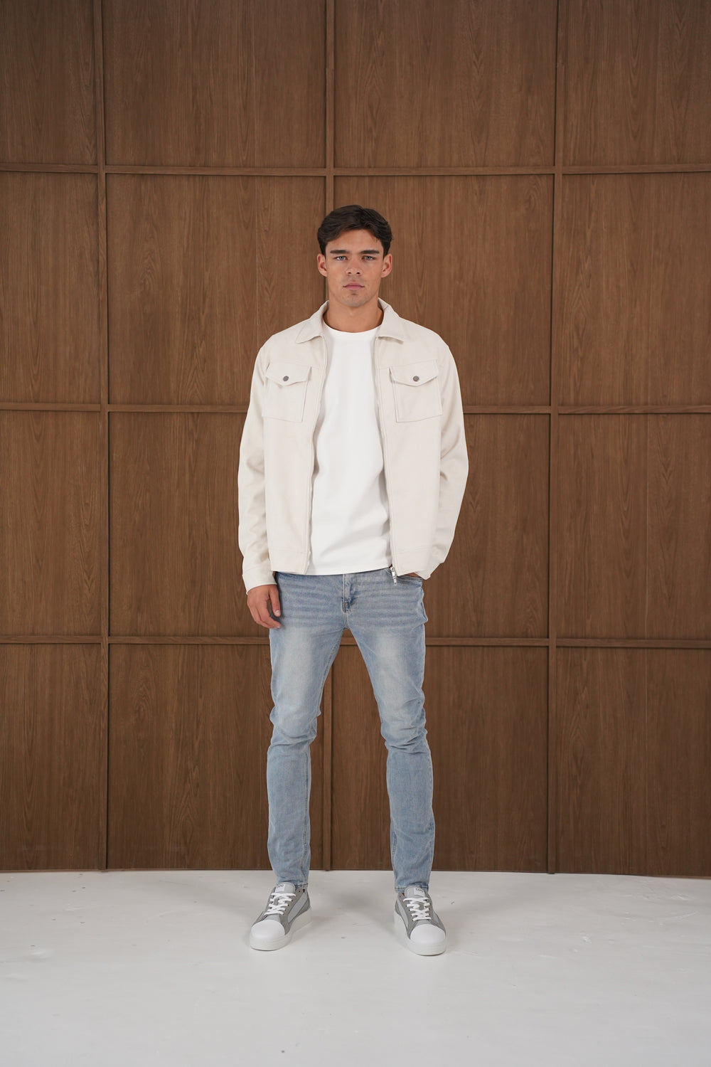 Capo SUEDE Jacket - Stone