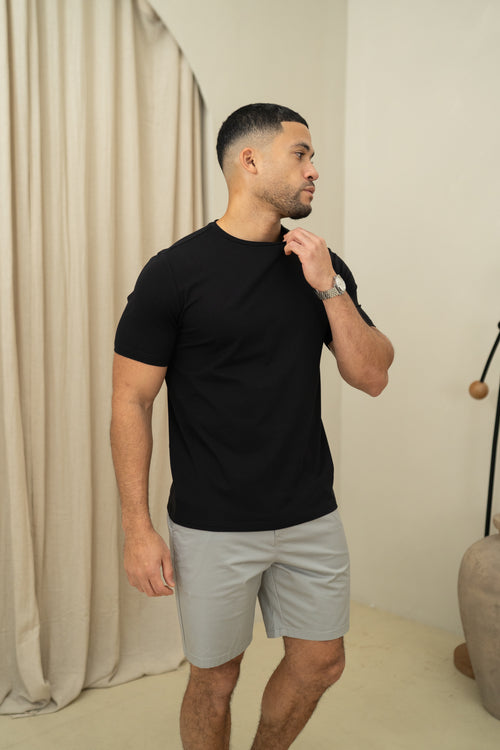 Capo Chino Side Adjuster Shorts - Slate Grey